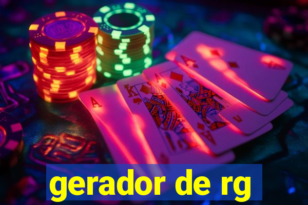 gerador de rg